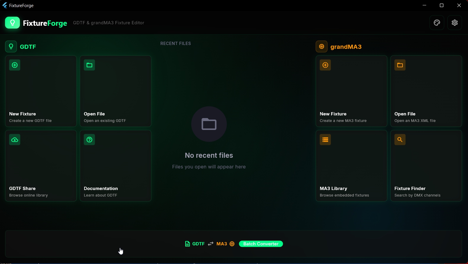 FixtureForge Screenshot