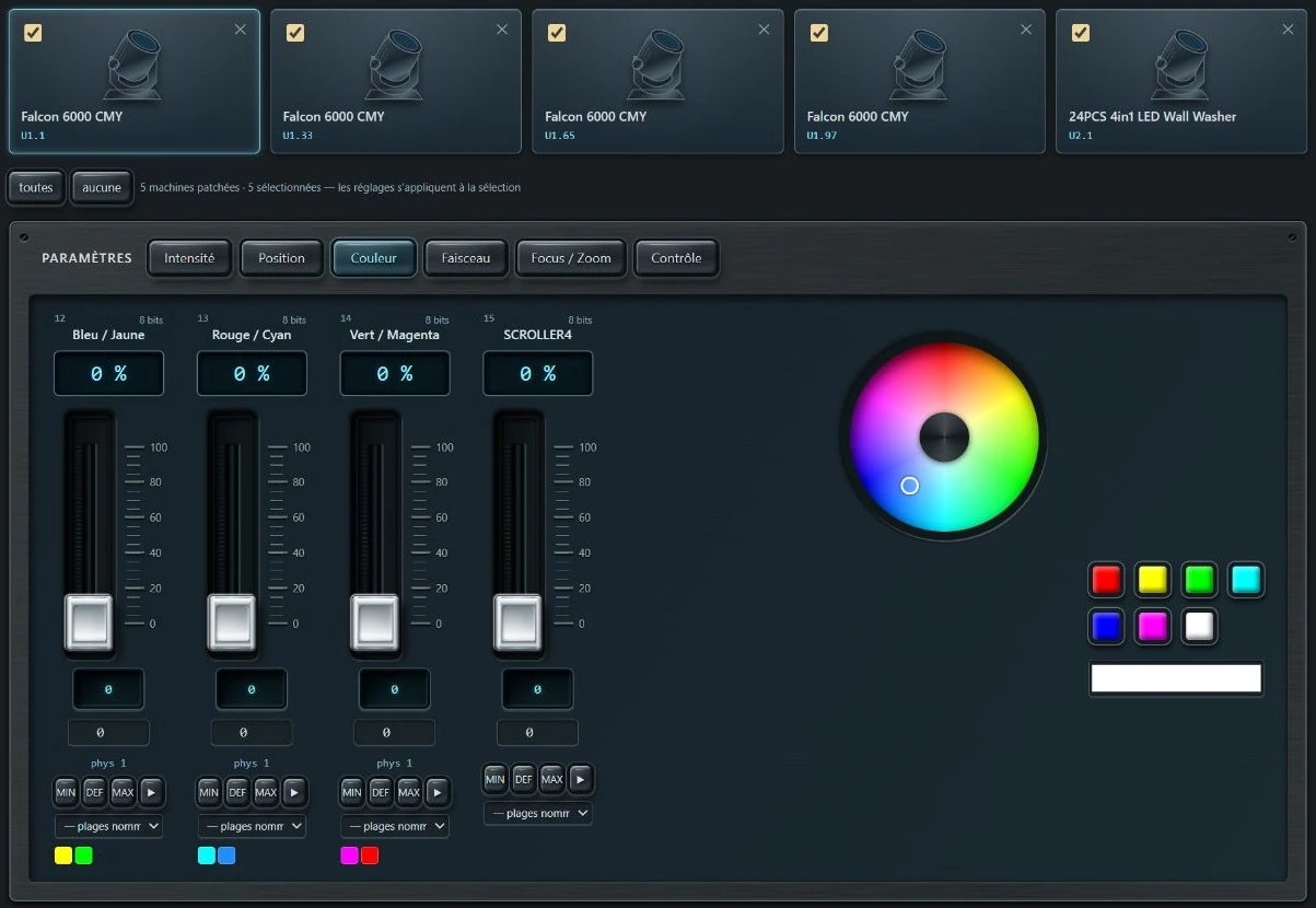 RDMaster — testeur DMX
