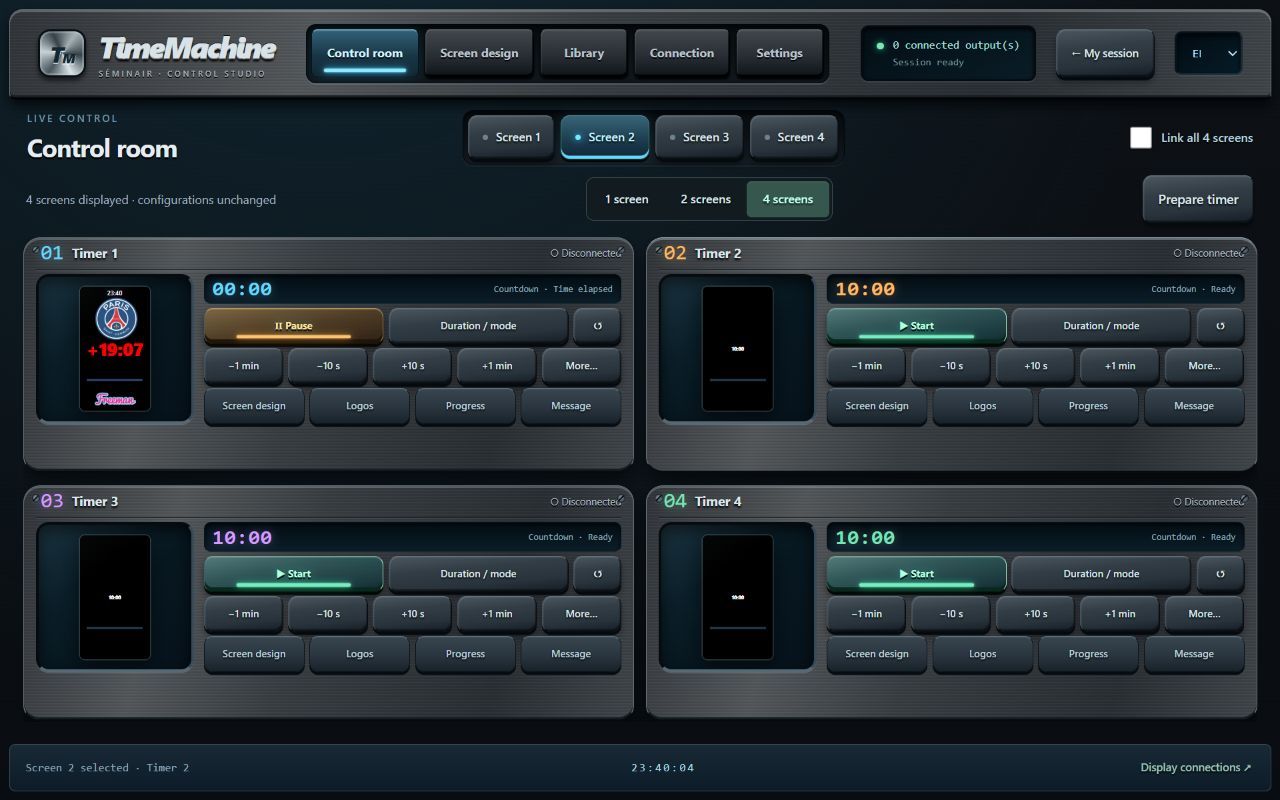Application settings · layout